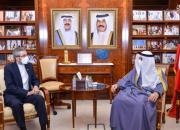 عکس/ دیدار باقری با وزیر خارجه کویت