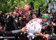 عکس/ خاکسپاری دو شهید گمنام در بوستان اندیشه