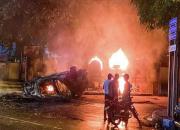 ناآرامی در سریلانکا؛ شنیده شدن صدای تیراندازی در خانه نخست وزیر