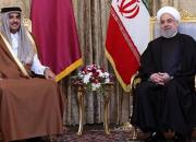 فیلم/ توافقات امیر قطر در دیدار با روحانی