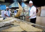 کار زیبای یک نانوایی در اهواز +عکس