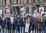  تظاهرات در هلند علیه جنایات آل سعود در یمن