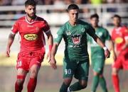 برد ذوب آهن مقابل پرسپولیس در نیمه نخست