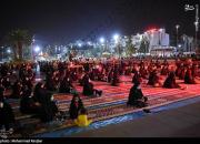 عکس/ شب تاسوعا در میدان شهدای ذهاب رشت