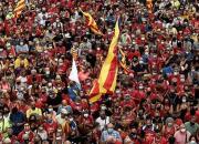 حضور هزاران جدایی طلب کاتالان در خیابان‌های بارسلون