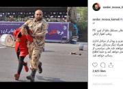 تقدیر سردار کمالی از سرباز شجاع حمله تروریستی اهواز +عکس