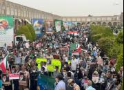 فیلم/ راهپیمایی روز قدس در میدان نقش جهان اصفهان