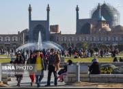 عکس/ وضعیت شلوغ مرکز شهر اصفهان