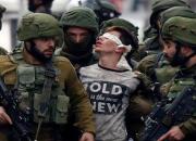 بازداشت 908 فلسطینی زیر 18 سال توسط رژیم منحوس صهیونیستی