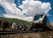 عکس/ مسیر راه‌آهن مازندران در سه فصل مختلف