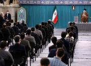 دیدار جمعی از نخبگان و استعدادهای علمی با رهبر انقلاب اسلامی