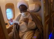فیلم/ انتقال شیخ زکزاکی به سمت فرودگاه دهلی