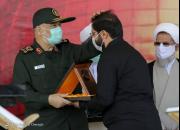 عکس/ حضور سرلشکر سلامی در مراسم چهلم شهادت سردار حجازی