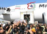 عکس/ ورود پیکر حاج‌قاسم به مشهد