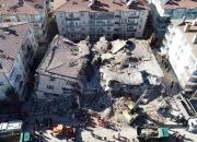 عکس/ ریزش ساختمان‌ها درپی زلزله ترکیه