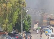 وقوع آتش سوزی گسترده در جنوب لبنان