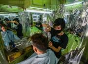 عکس/ بازگشایی آرایشگاه‌ها در فیلیپین