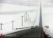 عکس/ برف روبی و بازگشایی جاده‌ها در آذربایجان غربی