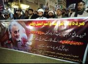 عکس/ راهپیمایی "مرگ بر آمریکا" در شهر کراچی