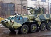 فیلم/ لحظه انهدام خودرو btr-4m ارتش اوکراین