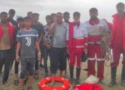 نجات ۱۱ دانش آموز گرفتار در سیلاب با تلاش ۲ ساعته امدادگران مینابی