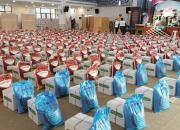 اهدای 800 بسته‌ غذایی به محرومان خرمشهری