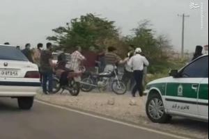 فیلم/ درگیری با پلیس در حین انجام وظیفه در دهلران