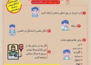 در صورت برخورد با کسی که ویروس کرونا دارد، چه کار کنیم؟+عکس