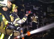 جزئیات آتش سوزی در پاساژ مهستان +عکس