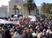 تظاهرات تونسی‌ها در اعتراض به ورود گردشگران صهیونیست