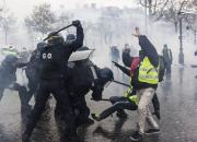 فیلم/ شمار شنبه‌های اعتراضی فرانسه به عدد ۵۰ رسید