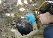 مرگ دلخراش کودک زیر خاک‌های کامیون +عکس