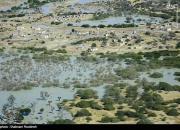 تصاویر هوایی جدید از مناطق سیلابی قشم