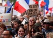 فیلم/ تظاهرات مخالفان واکسن و قانون جدید پاسپورت واکسن در فرانسه