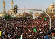 فیلم/ تشییع باشکوه و تاریخی شهدای مقاومت در مشهد