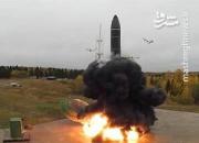فیلم/ آزمایش موشک بالستیک اتمی روسیه