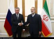 مذاکرات لاریجانی با رئیس دومای روسیه