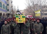 عکس/ تشییع پیکر رزمنده حزب الله در بعلبک