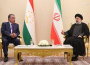 عکس/ دیدار رئیس جمهور تاجیکستان با دکتر رئیسی