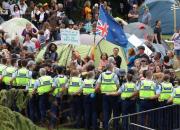 عکس/ الگوبرداری از تظاهرات کانادایی در استرالیا و نیوزیلند