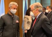 رایزنی وزیر خارجه هند و گوترش درباره وضعیت افغانستان