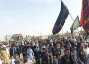 عکس/ مراسم تاسوعای حسینی در شهرک علی آباد افغانستان