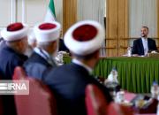 مسئولان گروه‌های فلسطینی و لبنانی با وزیر امورخارجه دیدار کردند