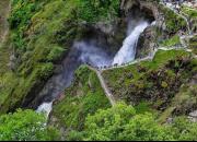 تصویر دیدنی از آبشار شَلماش
