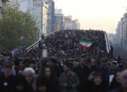 آغاز مراسم تشییع شهیدسلیمانی/ لشکر میلیونی منتقمین در خیابان‌های تهران +عکس و فیلم
