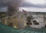 عکس/ لحظه شروع گردبادی بزرگ در تگزاس