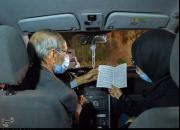 عکس/ احیای شب نوزدهم رمضان در خودرو