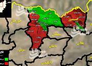 پیشروی طالبان در مناطق شمالی افغانستان/ آخرین خبرها از درگیری‌ها در استان استراتژیک «بلخ» + نقشه میدانی و عکس