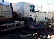 فیلم/ لحظه تصادف مرگبار اتوبوس و تریلی در یزد