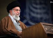عکس/ شبکه العهد عراق در حال پخش زنده سخنرانی رهبر انقلاب